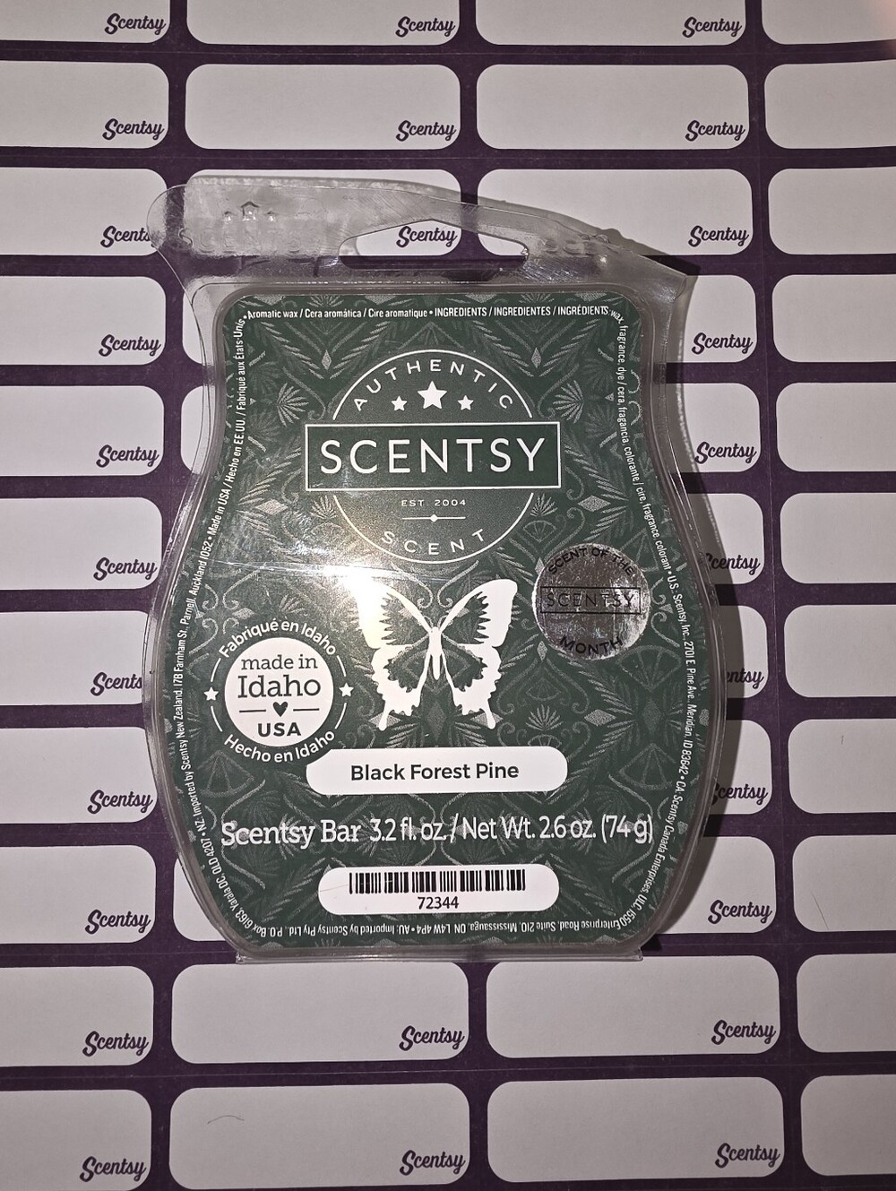 New! 3/$21 Scentsy Black Forest Pine Wax Bar